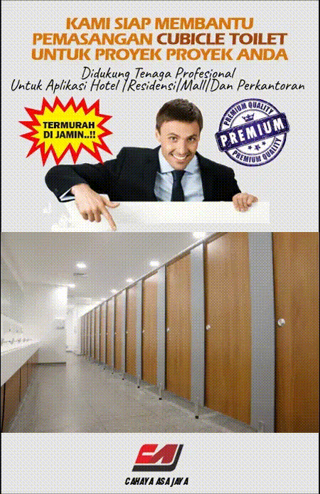 distributor cubicle toilet jakarta cahaya asa jaya